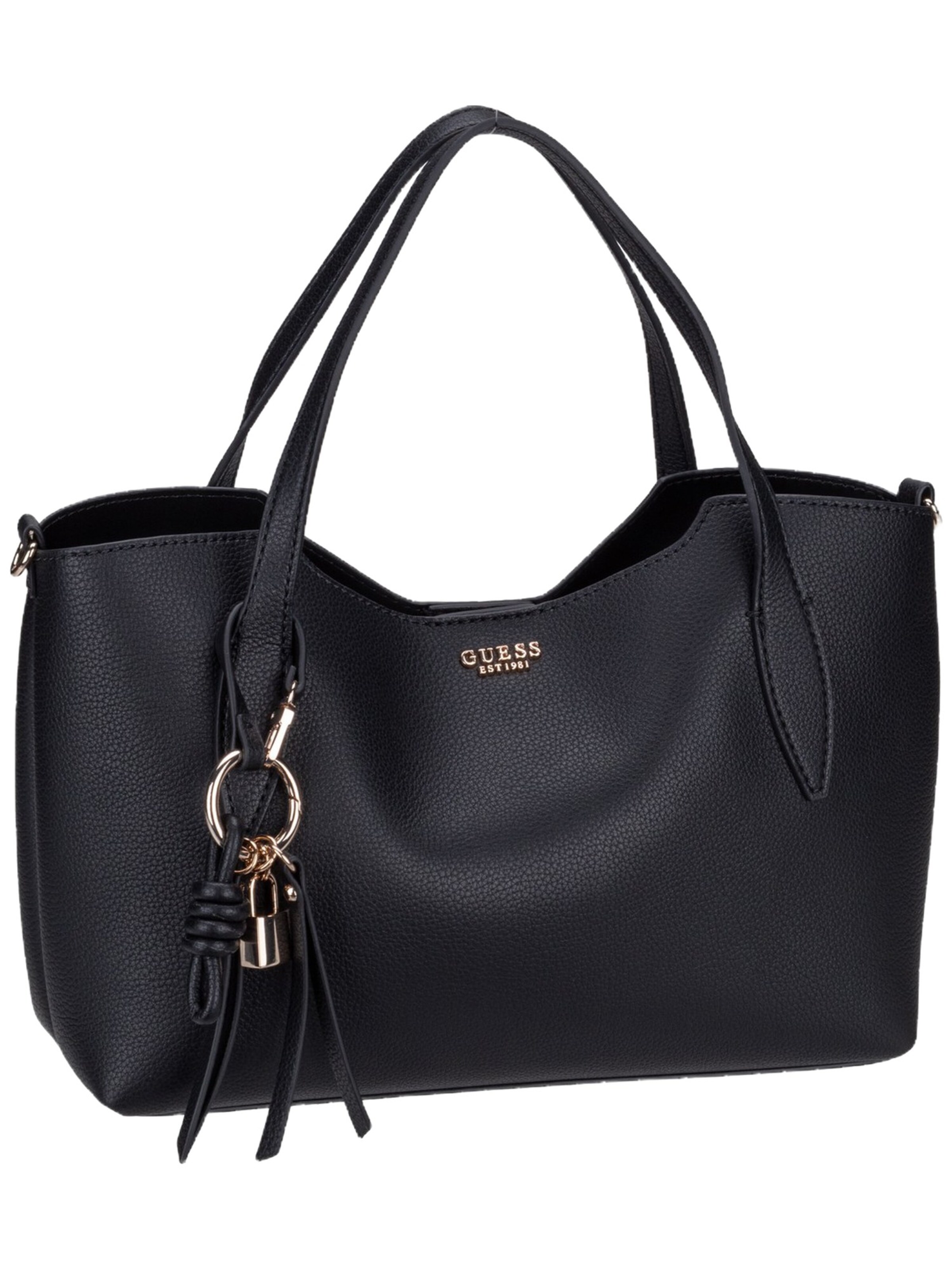 GUESS Handbag ' Melody ' in Black: front