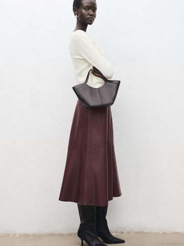 MANGO Rok 'PARIS' in Rood