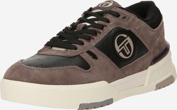 Sneaker bassa 'Bb Court' di Sergio Tacchini in nero: frontale