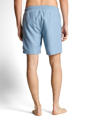 TOM TAILOR Badeshorts in Blau
