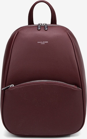 David Jones Backpack 'Oriana Nova' in Red: front