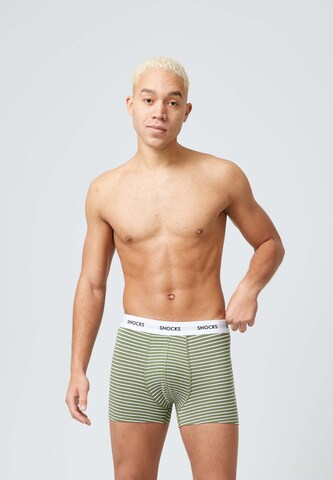 SNOCKS Boxer shorts in Green