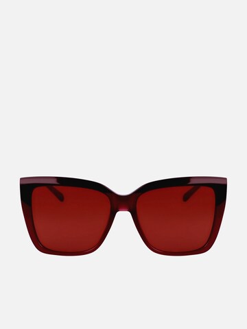 FERRAGAMO Zonnebril in Rood