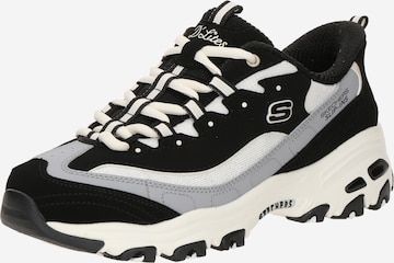 Sneaker low 'D LITES-SMOOTH NOSTALGIA' de la SKECHERS pe negru: față
