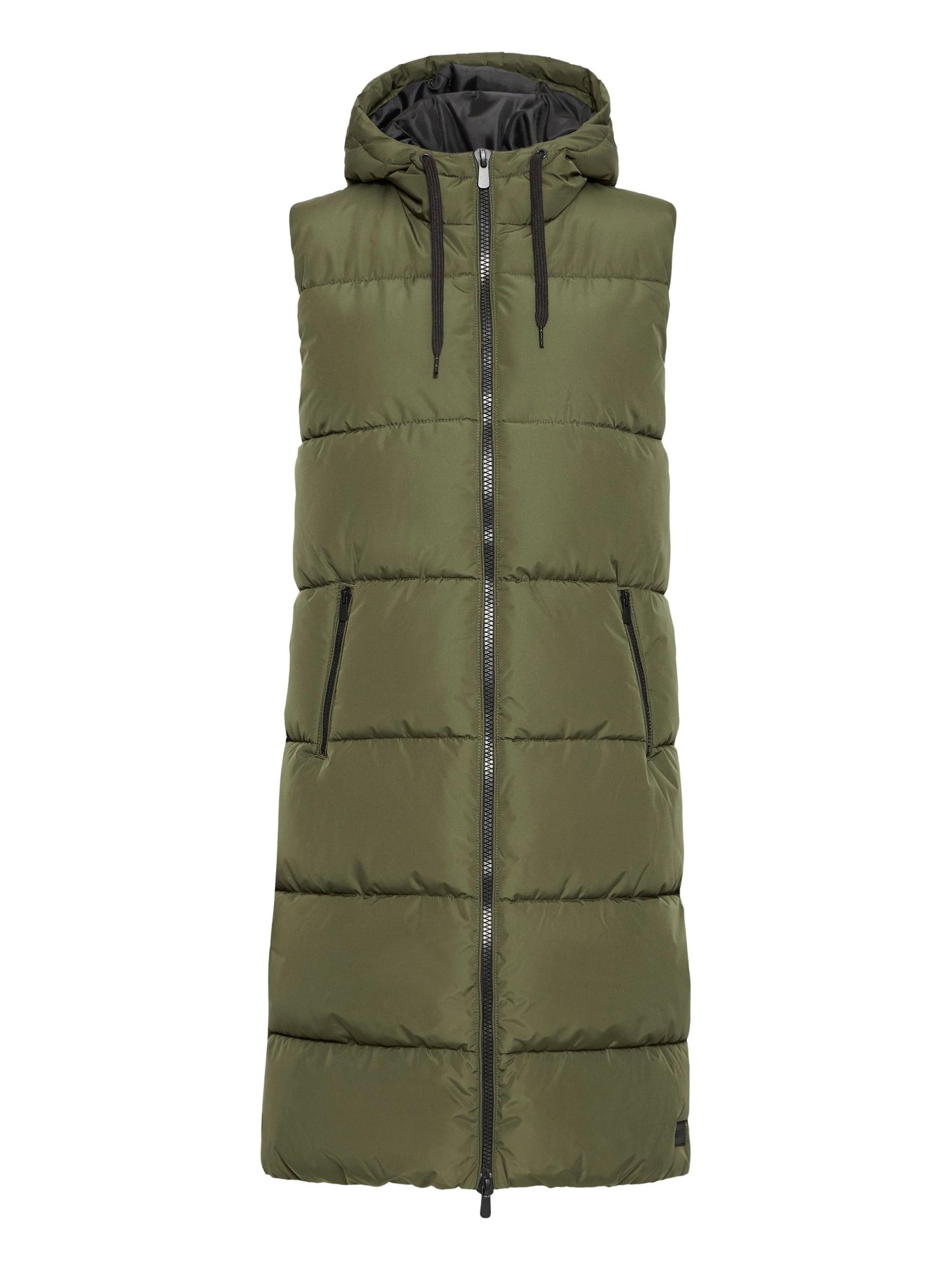 Gilet 'OXSOLICE' Oxmo en vert : devant