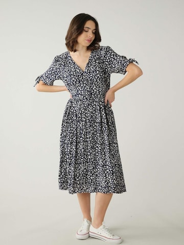 Deeluxe Jurk 'Gloria' in Blauw: voorkant