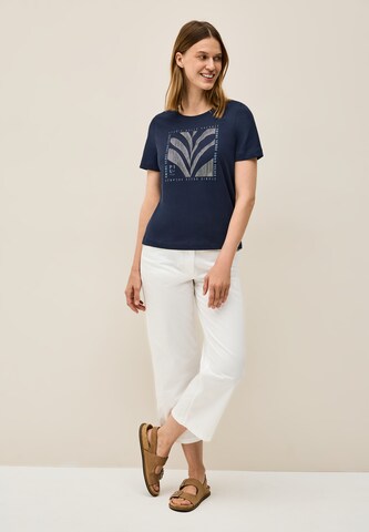 CECIL T-Shirt in Blau