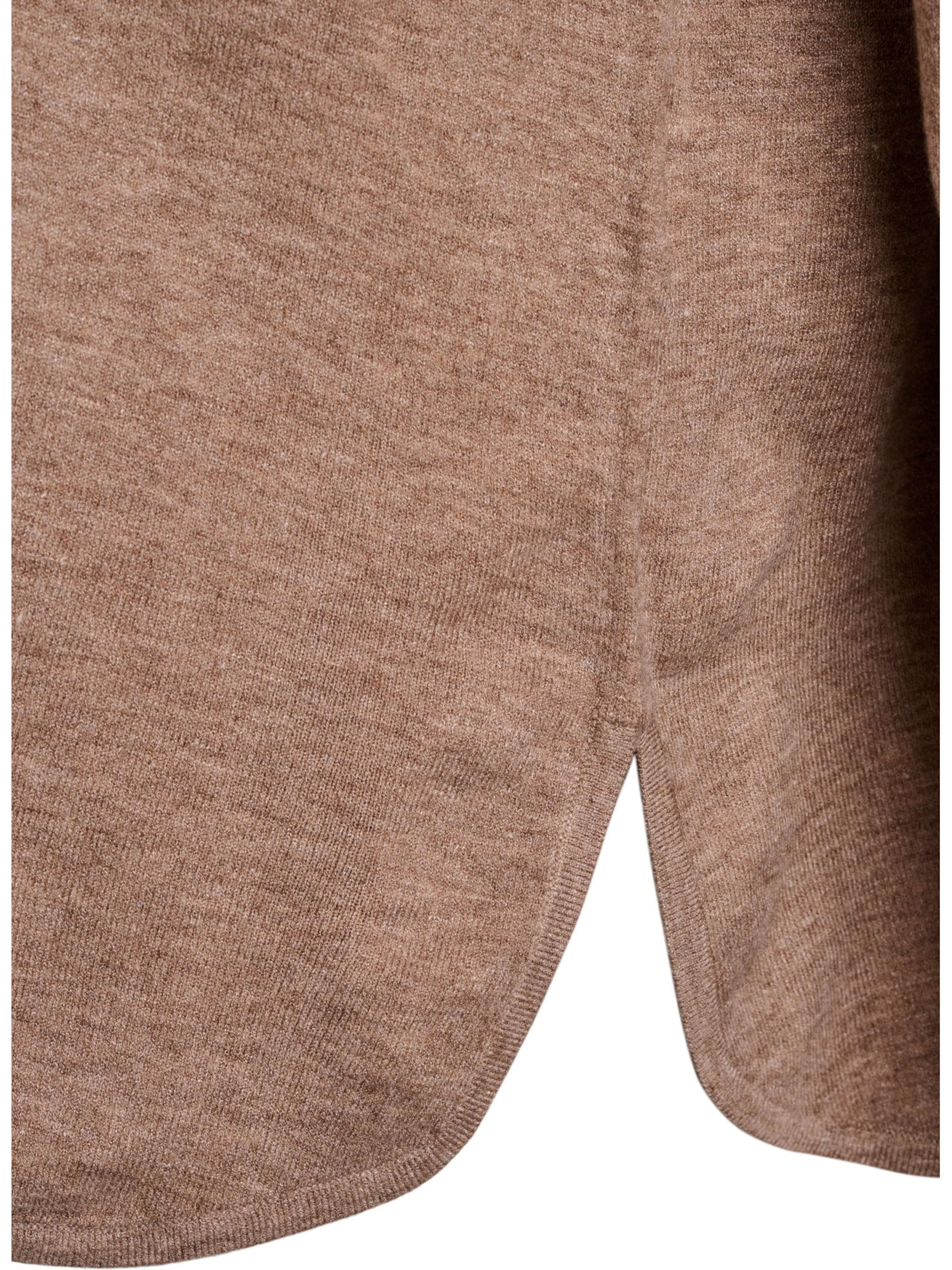 Zizzi Πουλόβερ 'Caella' σε καφέ