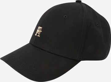 TOMMY HILFIGER Cap 'Essential' in Schwarz: predná strana