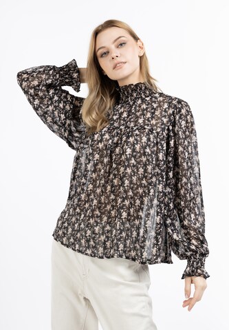 DreiMaster Vintage - Blusa en negro: frente