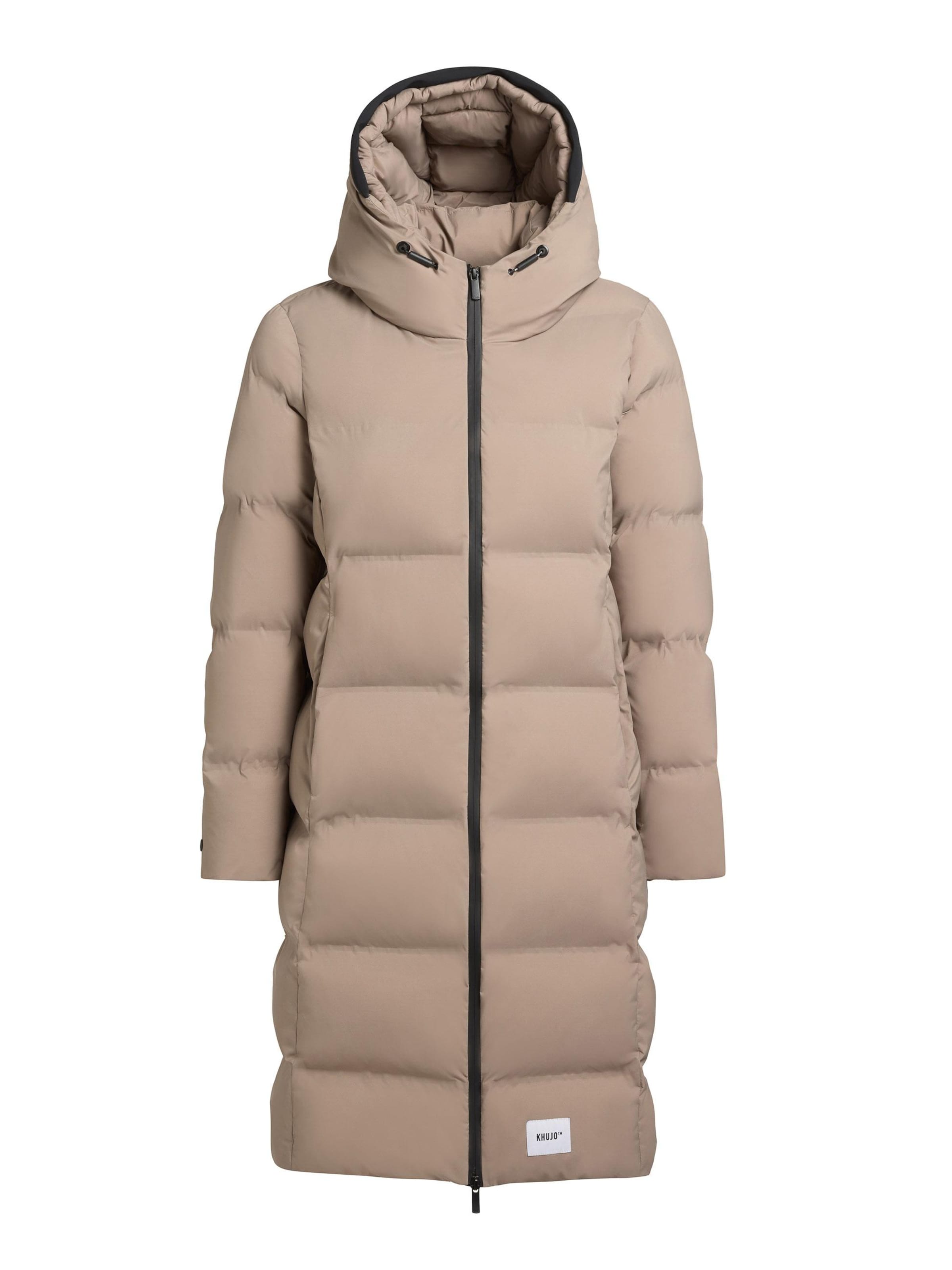 khujo Winter coat 'Finnie3' in Beige: front