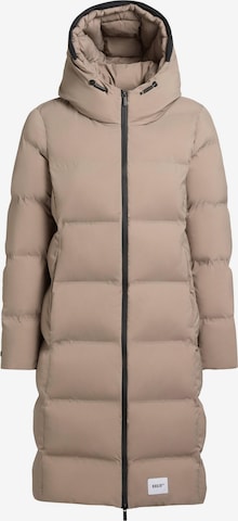 khujo Winter Coat 'Finnie3' in Beige: front