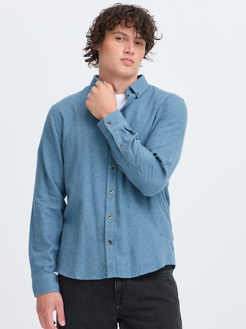 BLEND Regular Fit Hemd 'Burley' in Blau: Vorderseite
