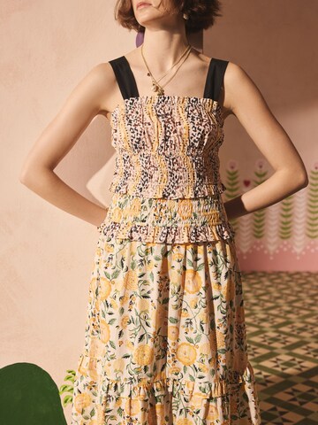 Robe d’été Cath Kidston en jaune