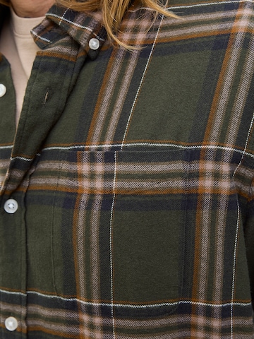JACK & JONES Средняя посадка Рубашка 'JJECLASSIC' в Зеленый
