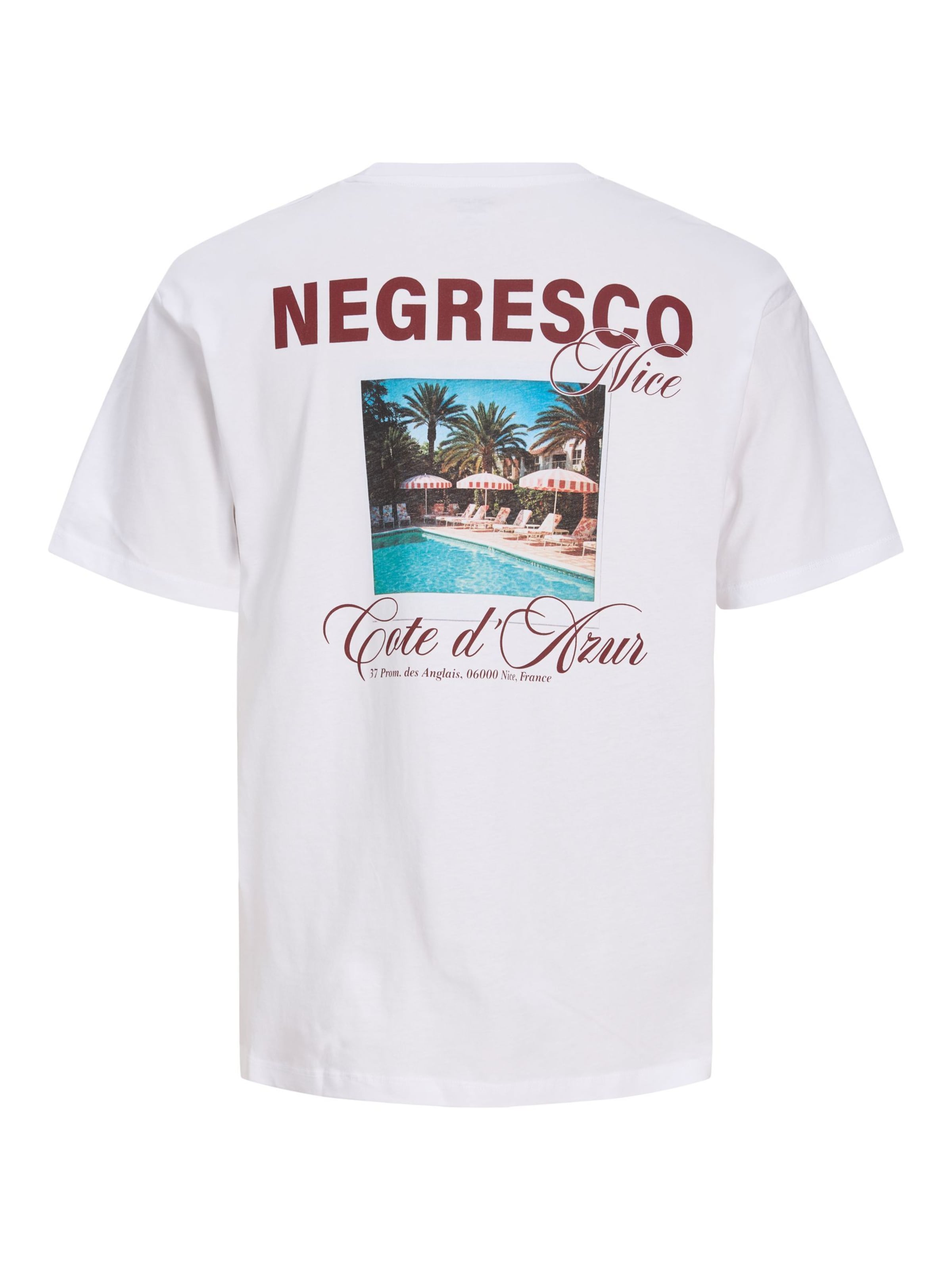 T-Shirt JACK & JONES en blanc