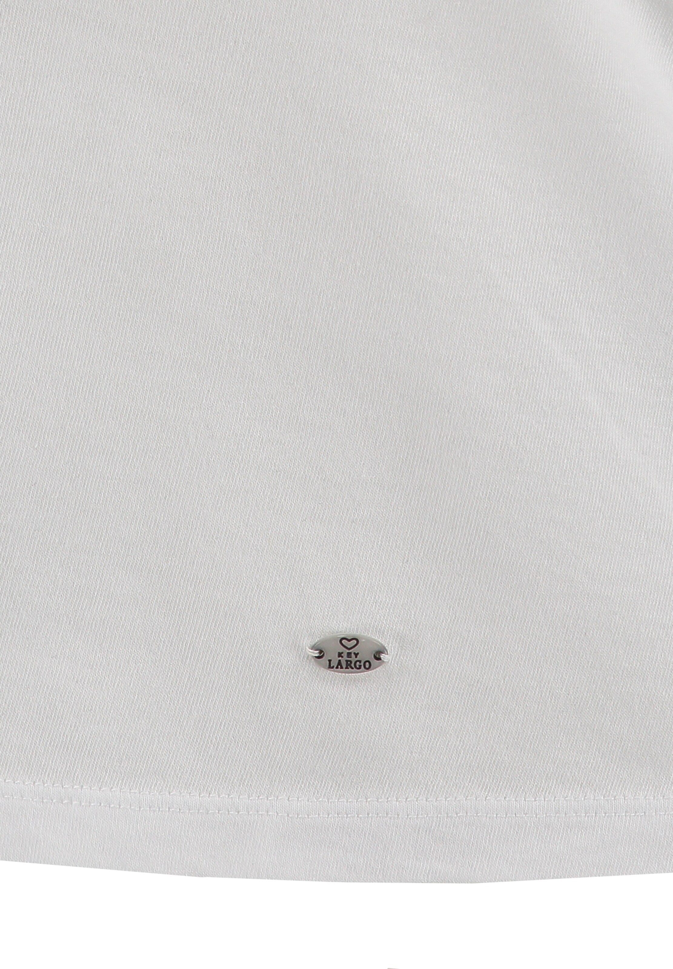 Maglietta 'Fruit' di Key Largo in bianco