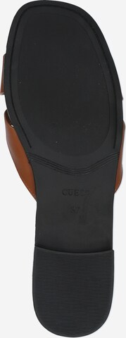 GUESS - Sapato aberto 'Ciella' em castanho