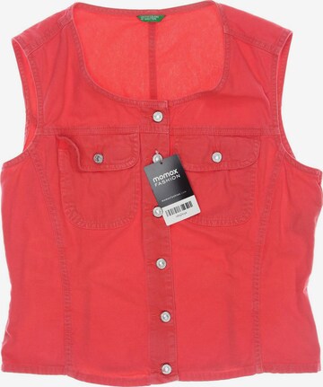 UNITED COLORS OF BENETTON Vest in M in Red: front