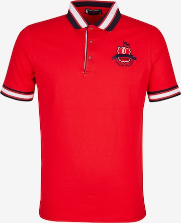 Leif Nelson Shirt in Rood: voorkant