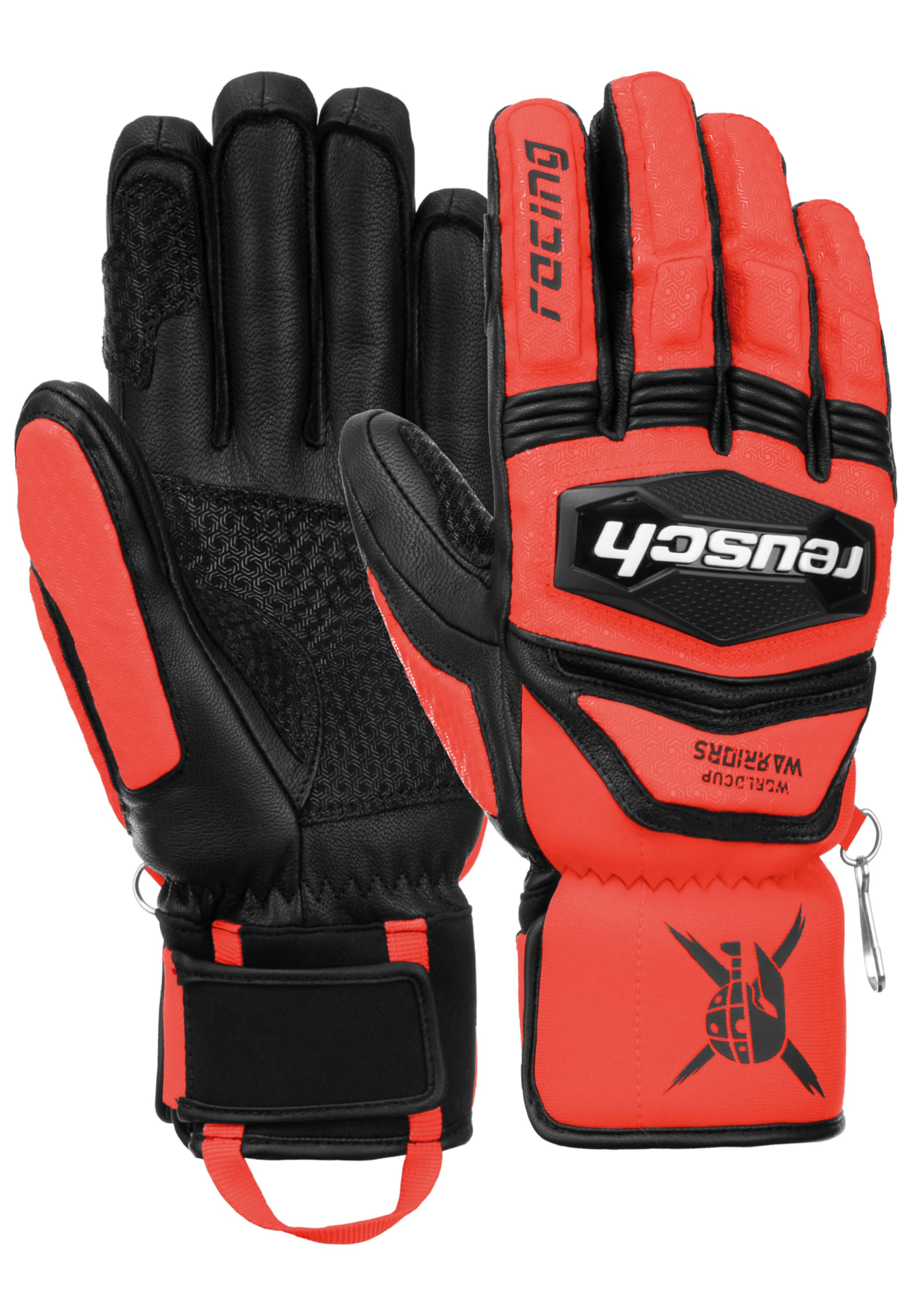 REUSCH Skihandschuhe 'Worldcup Warrior SC' in Rot: Vorderseite