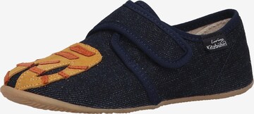 Living Kitzbühel Slippers in Blue: front