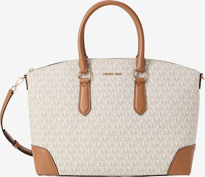 Rankinė iš MICHAEL Michael Kors, spalva – tamsiai ruda / pastelinė geltona, Prekių apžvalga