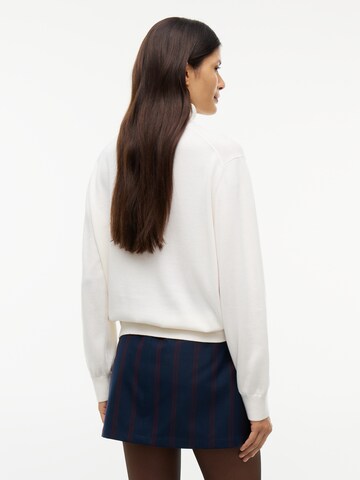 balta Tommy Jeans Megztinis 'ESSENTIAL'