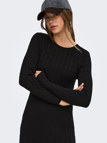 ONLY - Vestido de punto 'ONLIBI' en negro