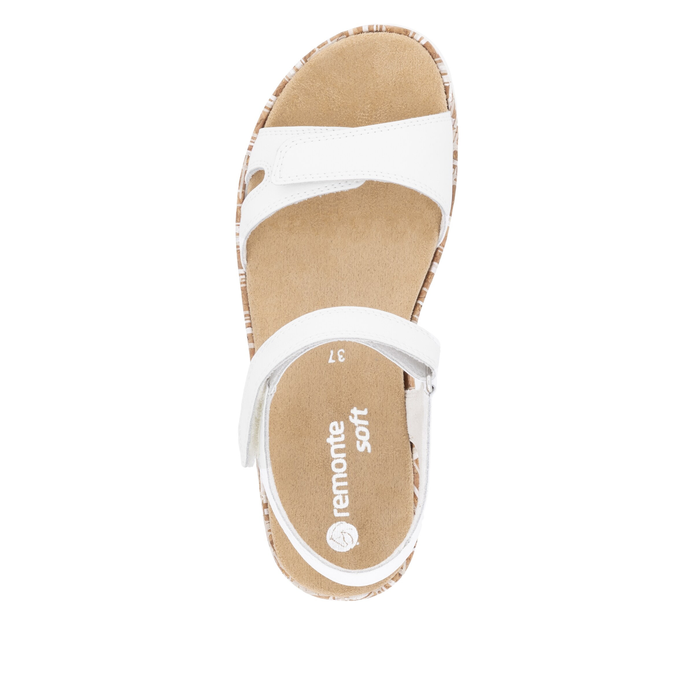 REMONTE Strap Sandals in White