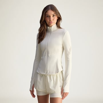 ADIDAS BY STELLA MCCARTNEY Яке за трениране в бяло: отпред