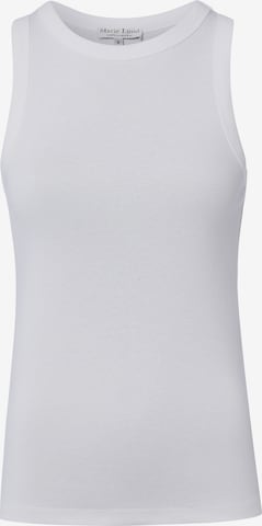 Marie Lund Top in White: front