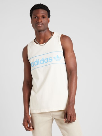 ADIDAS ORIGINALS - Camiseta 'NY' en blanco: frente