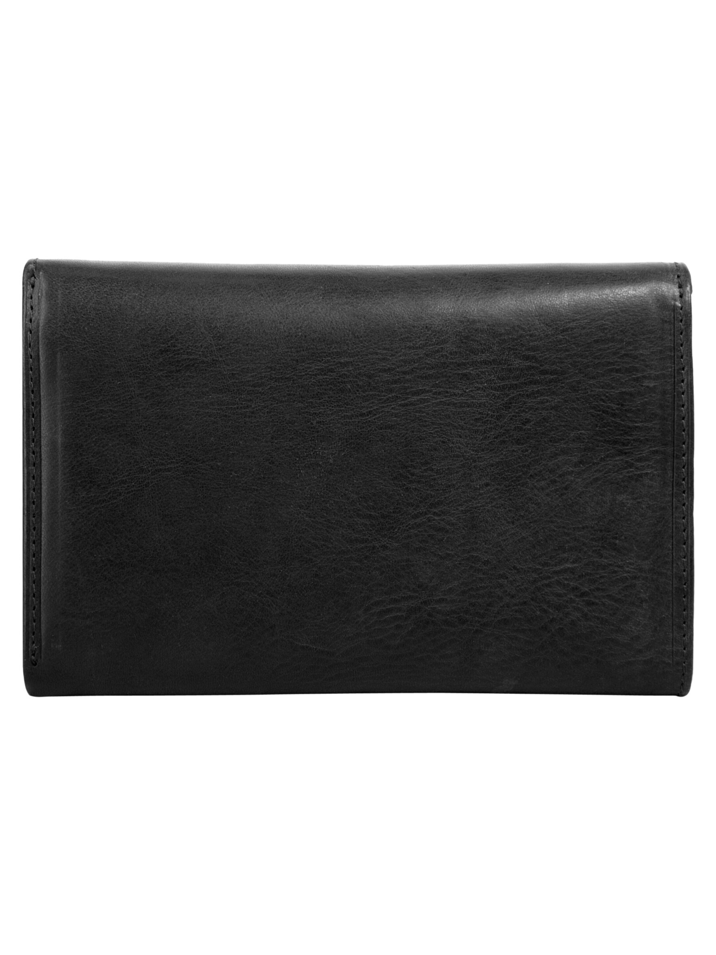Porte-monnaies piké en noir