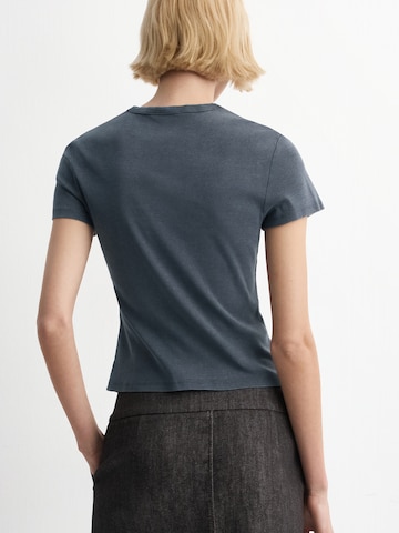 MANGO Tričko 'AXEL' - Modrá