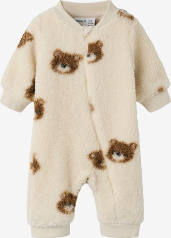 NAME IT Overall 'NBMORLAJ' värissä beige: etupuoli
