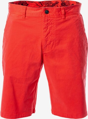 Panareha Regular Pants 'TURTLE' in Red: front