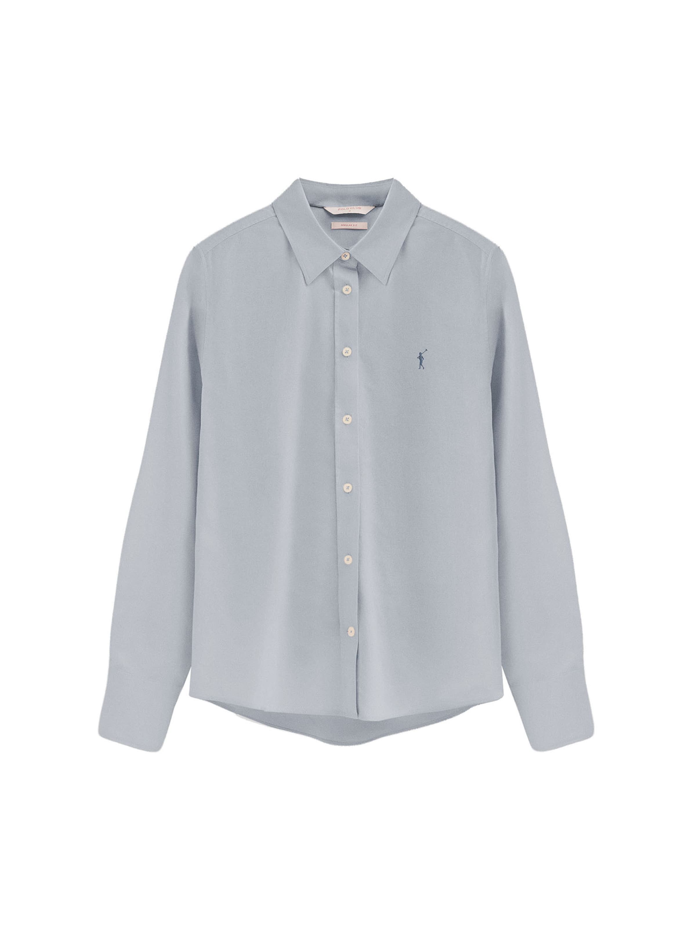Polo Club Bluse ' RIGBY' in Blau: Vorderseite