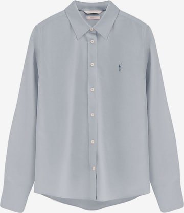 Polo Club Bluse ' RIGBY' in Blau: Vorderseite