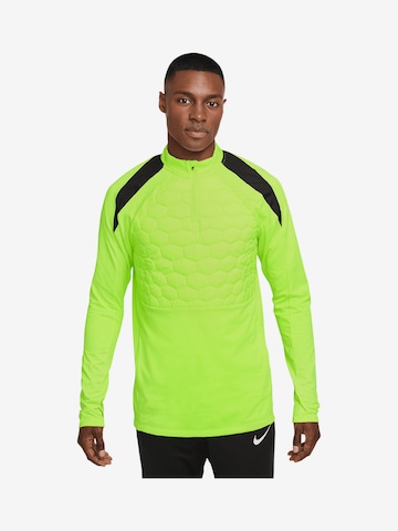 NIKE Sportsweatshirt in Grün: Vorderseite