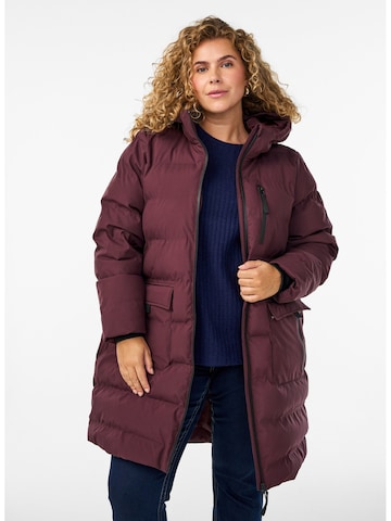 Zizzi - Abrigo de invierno 'Msealed' en rojo