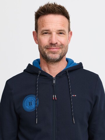 FQ1924 - Sudadera con cremallera en azul