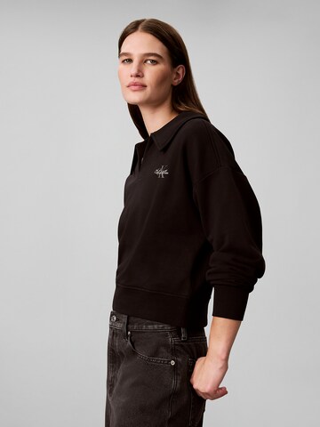 Calvin Klein Jeans Sweatshirt in Schwarz