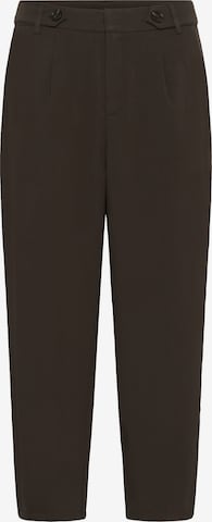Pantalon à pince 'Merle' Kaffe en marron : devant