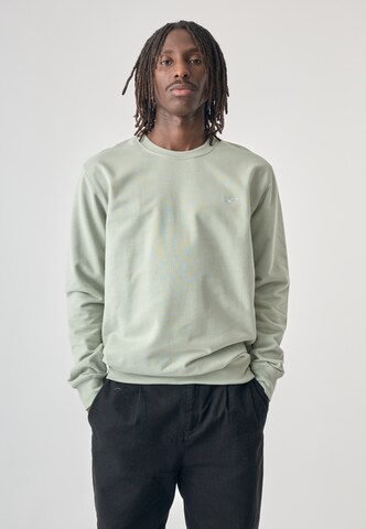 Cleptomanicx Sweatshirt 'Ligull' in Grau: Vorderseite