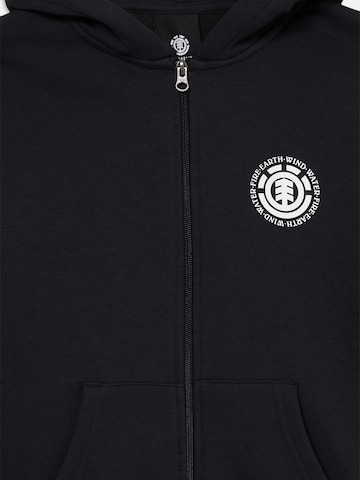 ELEMENT Sportsweatjacka i svart