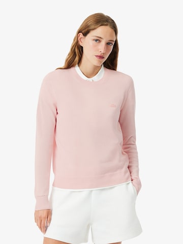 LACOSTE Trui in Roze: voorkant