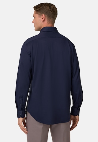 Boggi Milano Regular fit Button Up Shirt in Blue