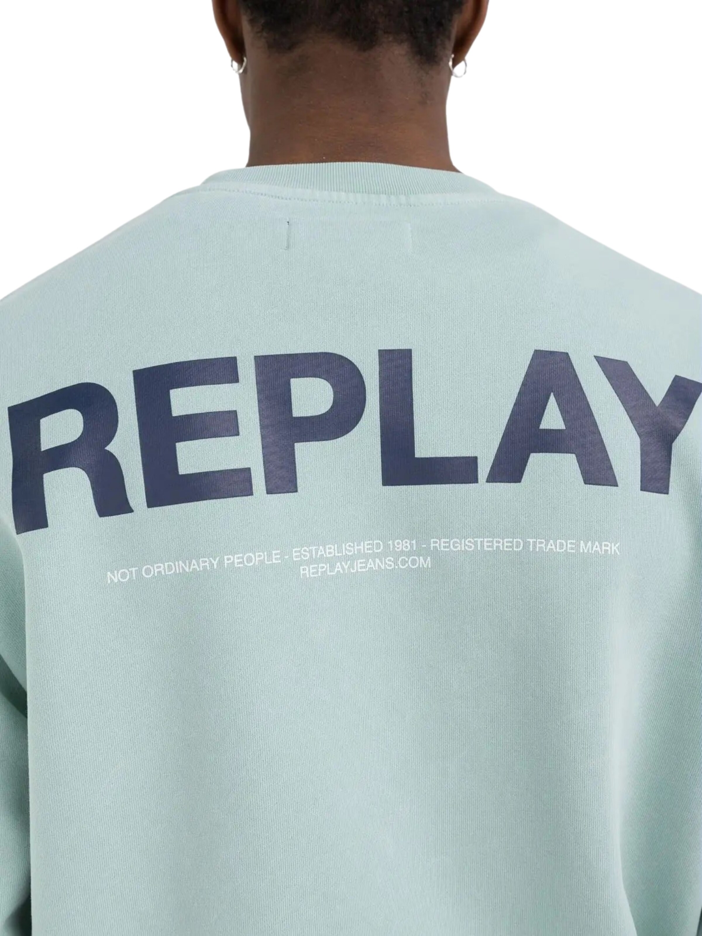 REPLAY Sweatshirt in Green