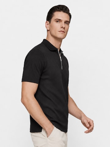 ALLTHEMEN Shirt 'Freiheit' in Black
